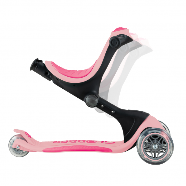 Patineta Go Up Deluxe 3 en 1 - Rosado Pastel