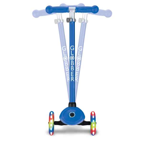 Patineta Primo Luces LED - Azul (no plegable)