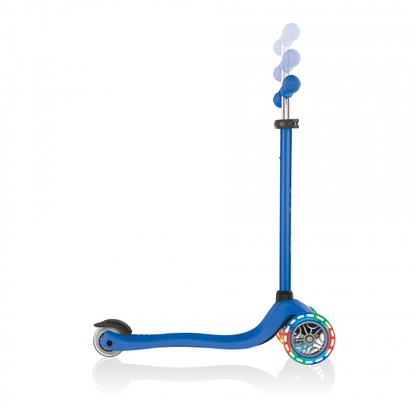 Patineta Primo Luces LED - Azul (no plegable)