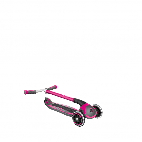 Patineta Master Luces LED - Rosada