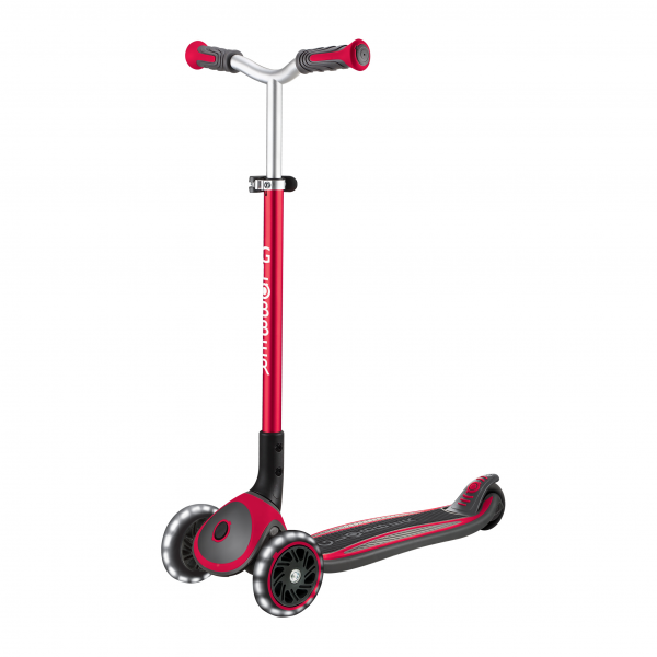 Patineta Master Luces LED - Roja