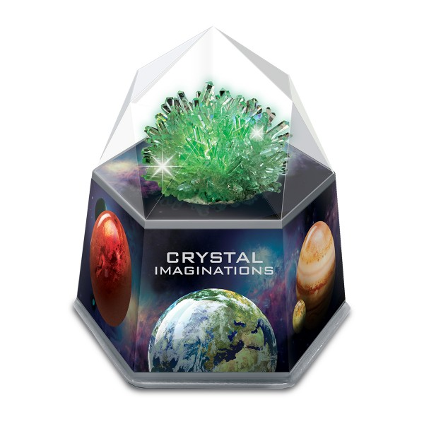 Kit Crecimiento Cristales Verdes Brillantes