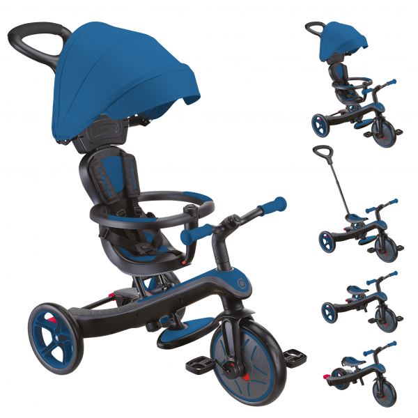 Triciclo Explorer 4 en 1 Azul Royal