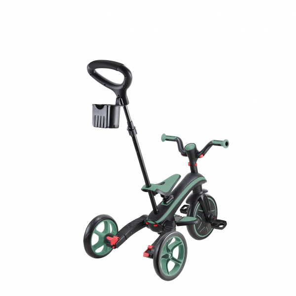 Triciclo Explorer 4 en 1 Verde Oliva - Plegable
