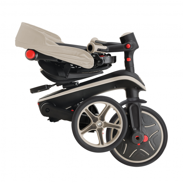 Triciclo Explorer 4 en 1 Taupe - Plegable