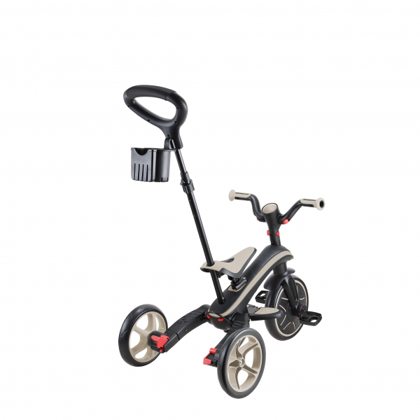 Triciclo Explorer 4 en 1 Taupe - Plegable