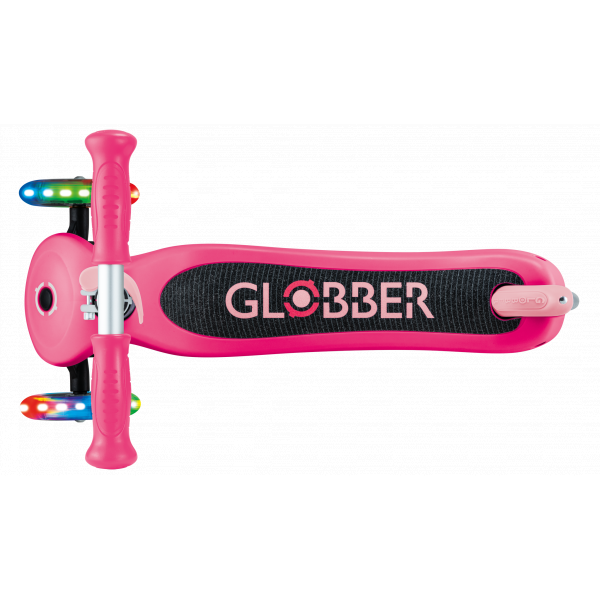 Patineta Primo no plegable Fucsia/Rosado - Llantas con luces LED