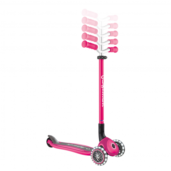 Patineta Master Luces LED - Fucsia