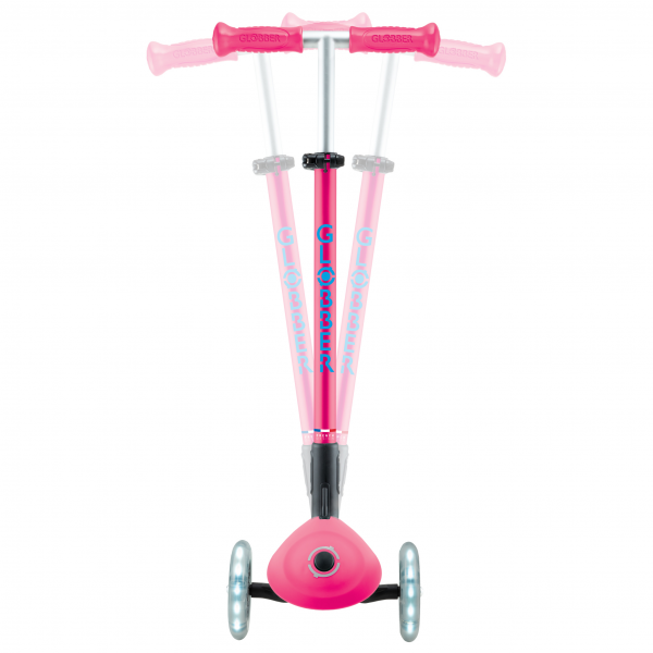 Patineta Primo Plegable Plus Fucsia/Azul - Llantas con luces LED
