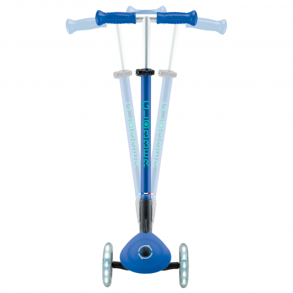 Patineta Primo Plegable Plus Azul/Verde - Llantas con luces LED