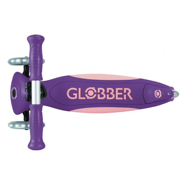 Patineta Primo Plegable Plus Morada/Rosada - Llantas con luces LED