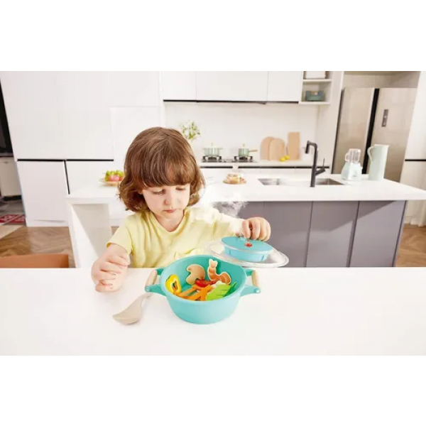 Juego De Cocina Y Vapor Pequeño Chef