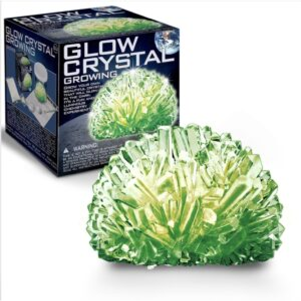 Kit Crecimiento Cristales Verdes Brillantes