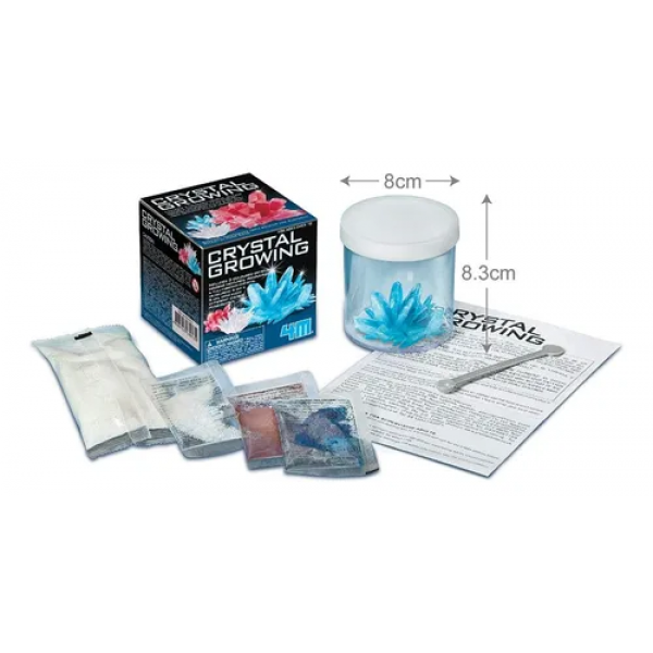 Kit Crecimiento Cristal Azul