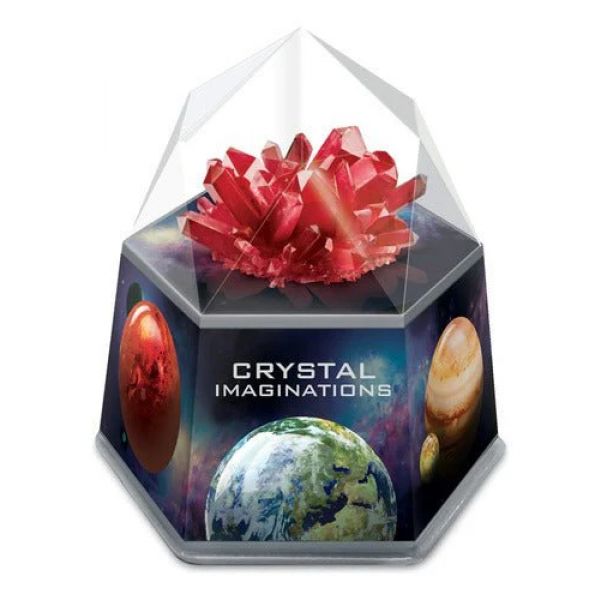 Kit Crecimiento Cristales Rojos Brillantes