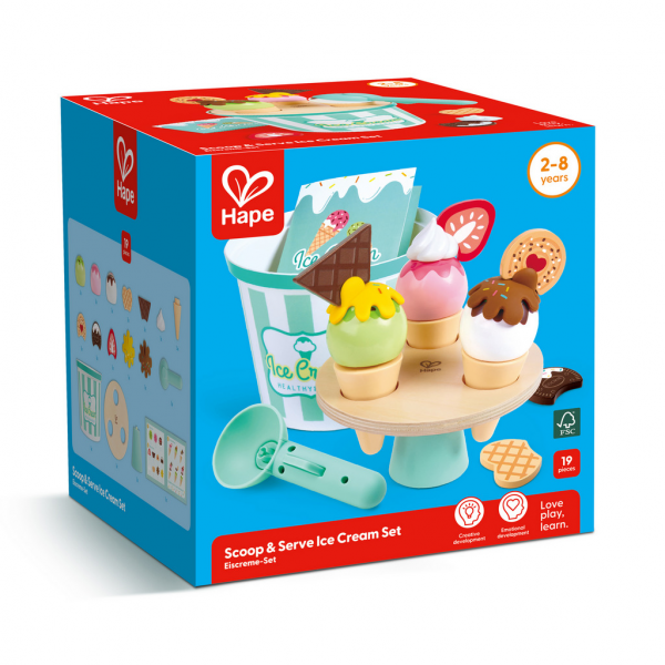 Set Para Preparar Y Servir Helado