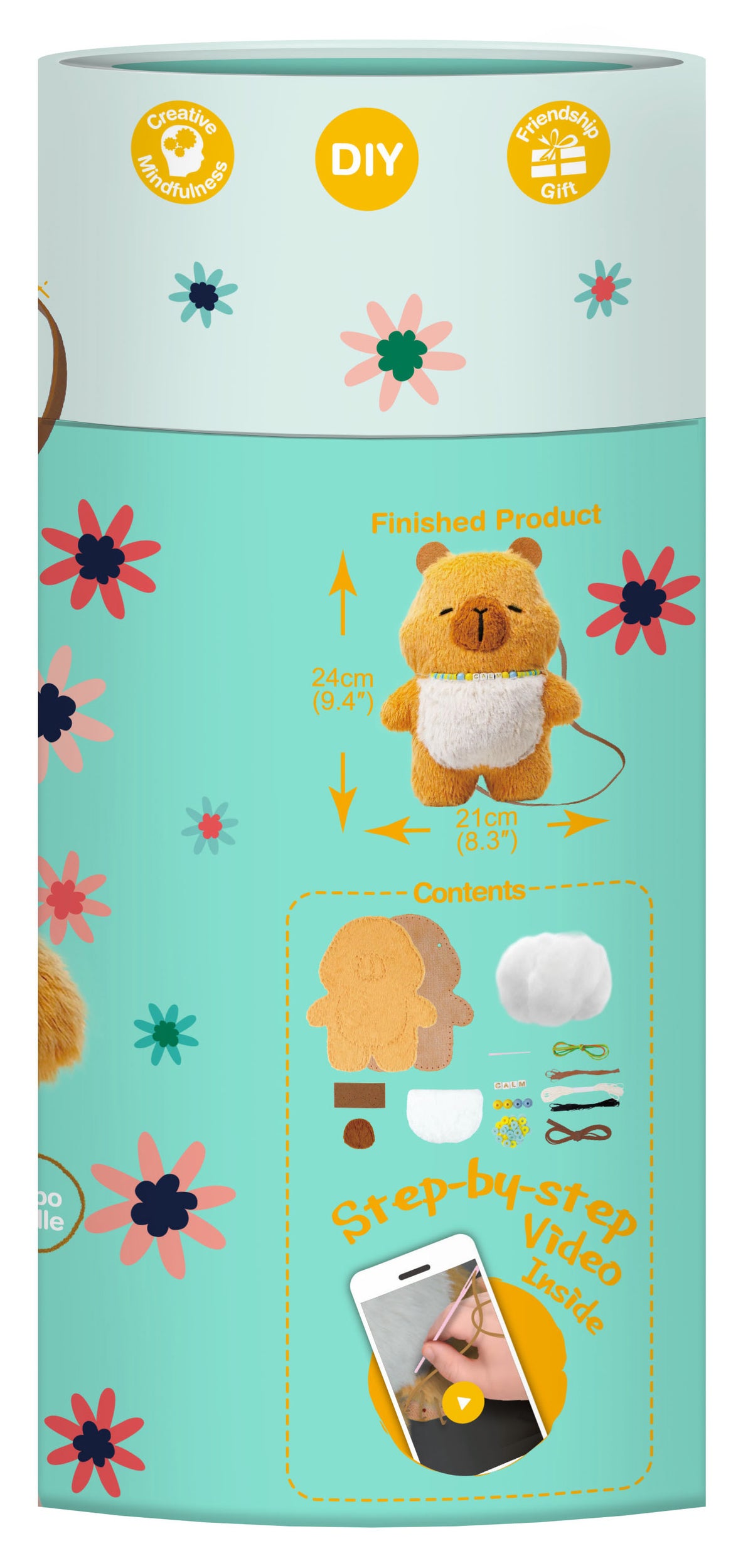 Muñeco para Coser - Capybara