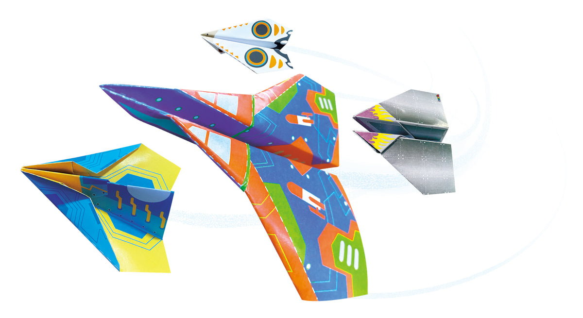 Aviones Origami de Papel