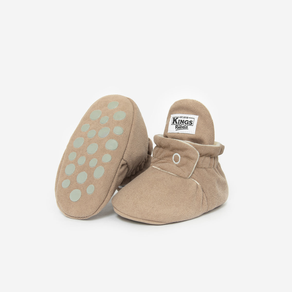 Botas Gamuza Gripper Café 12 Meses