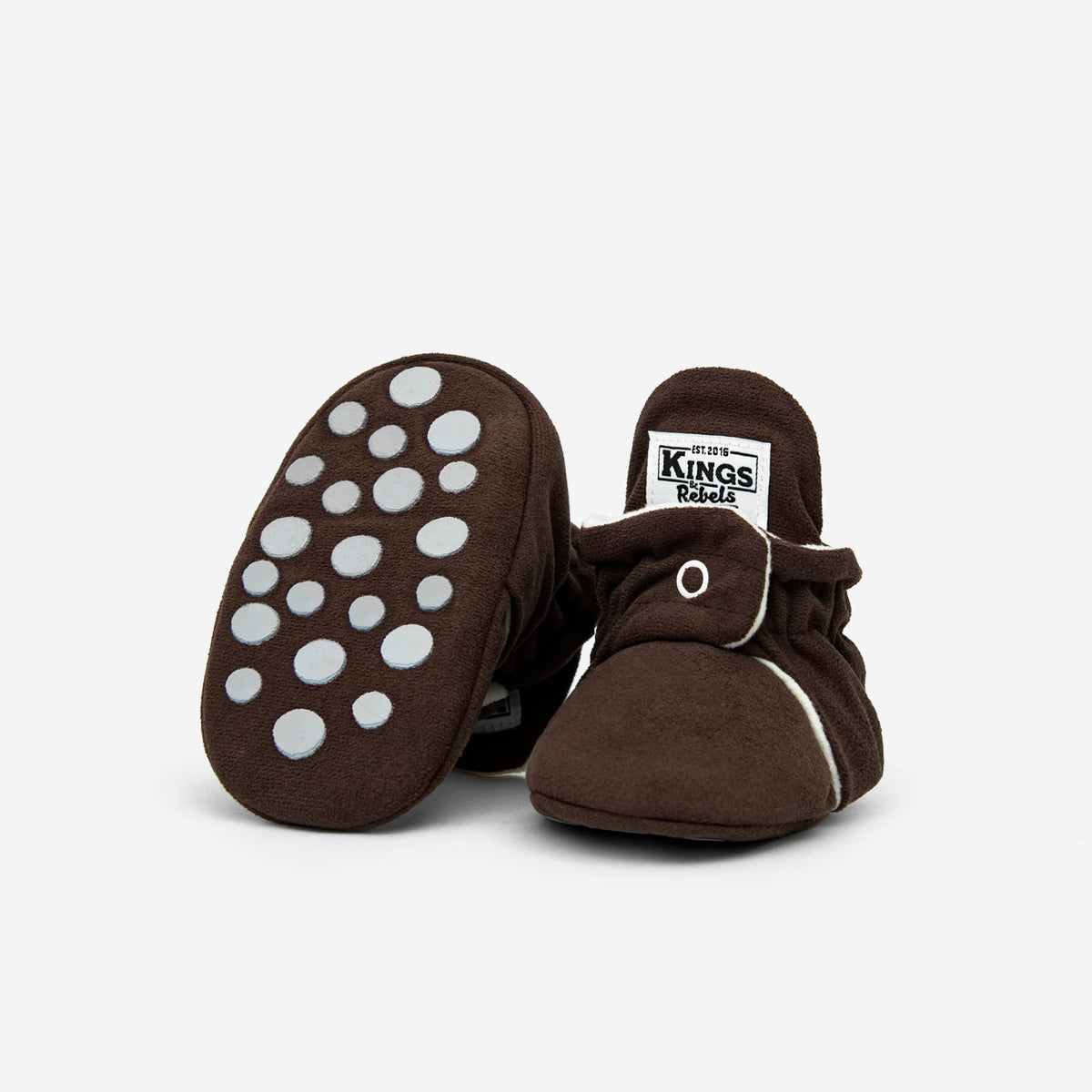 Botas Gamuza Gripper Chocolate 18 Meses