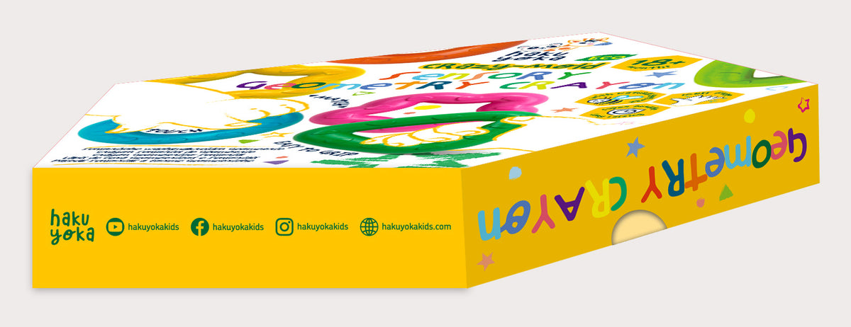 Crayolas Sensoriales Geométricas