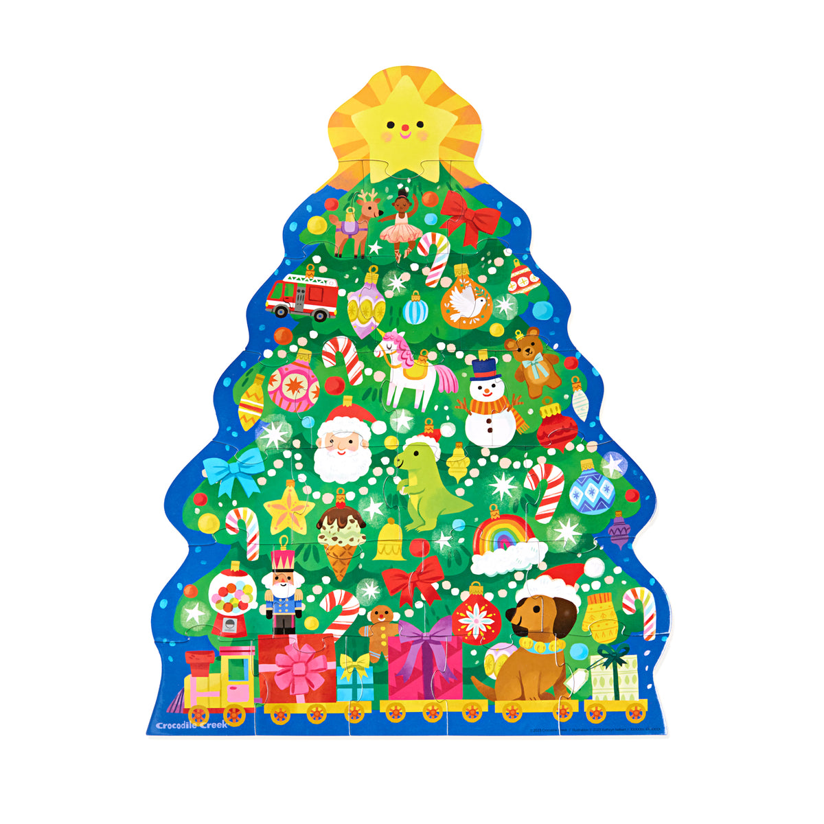 Rompecabezas 24 Piezas Árbol de Navidad