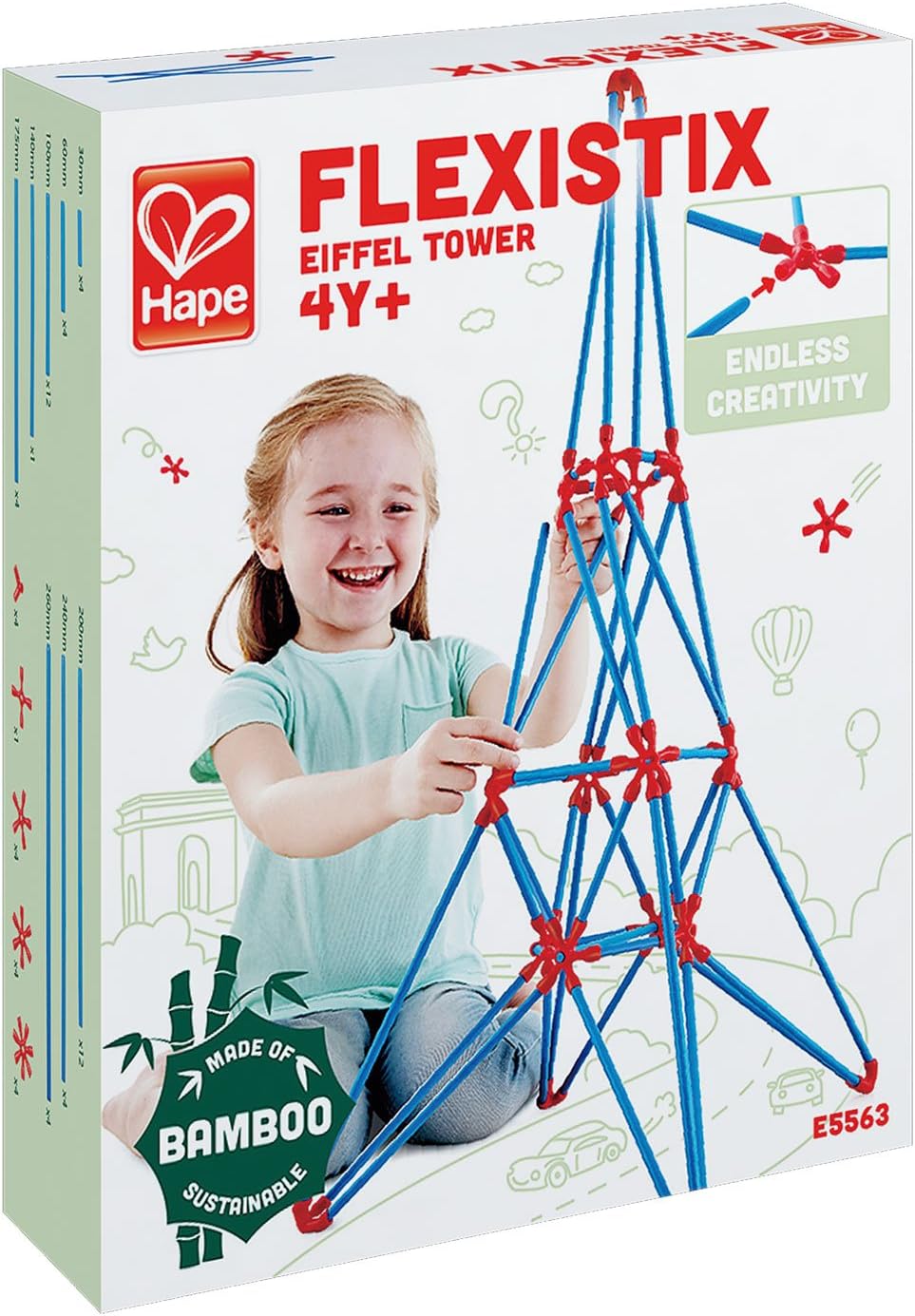 Torre Eiffel Bambú
