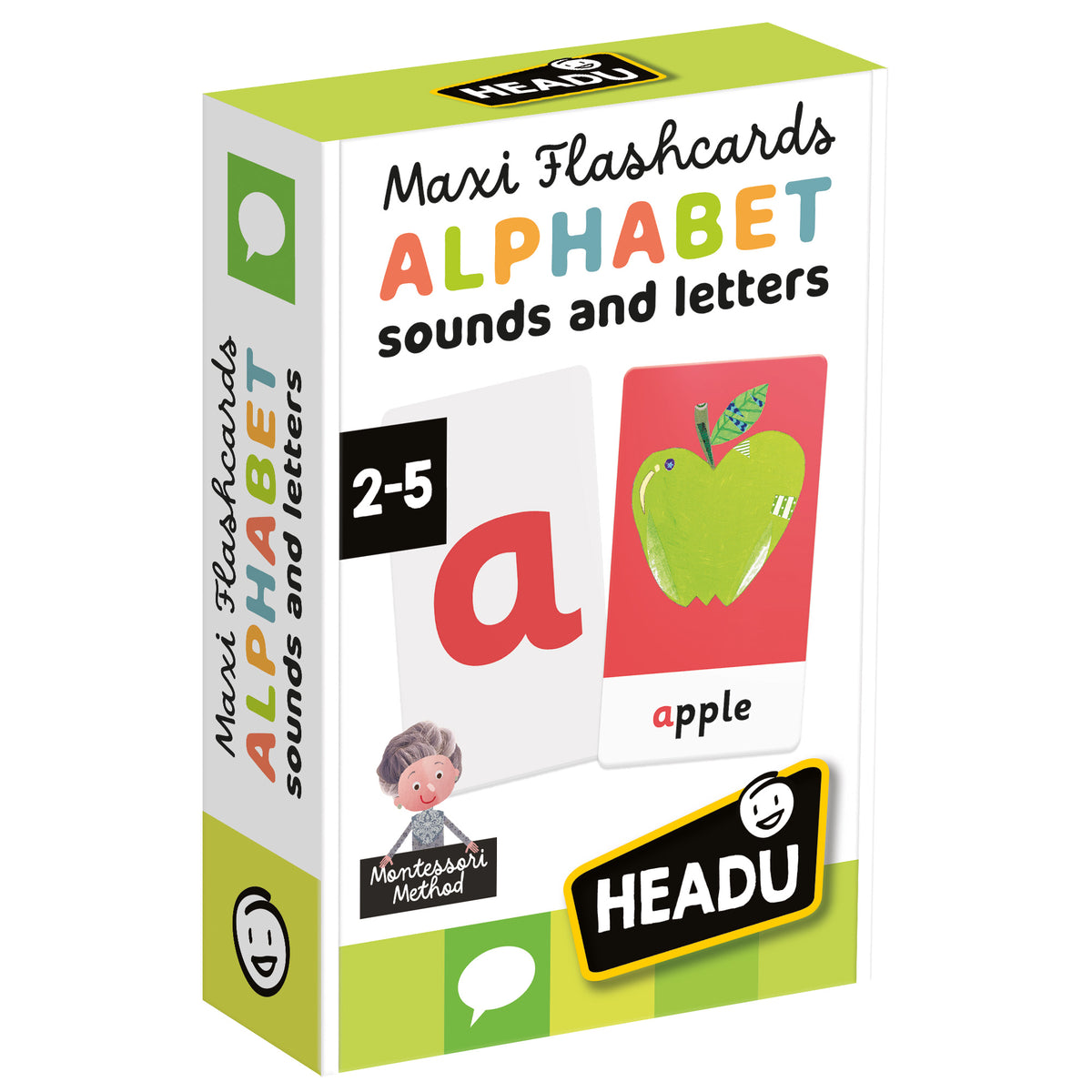 Flashcards Gigantes Sonidos del Alfabeto - Inglés