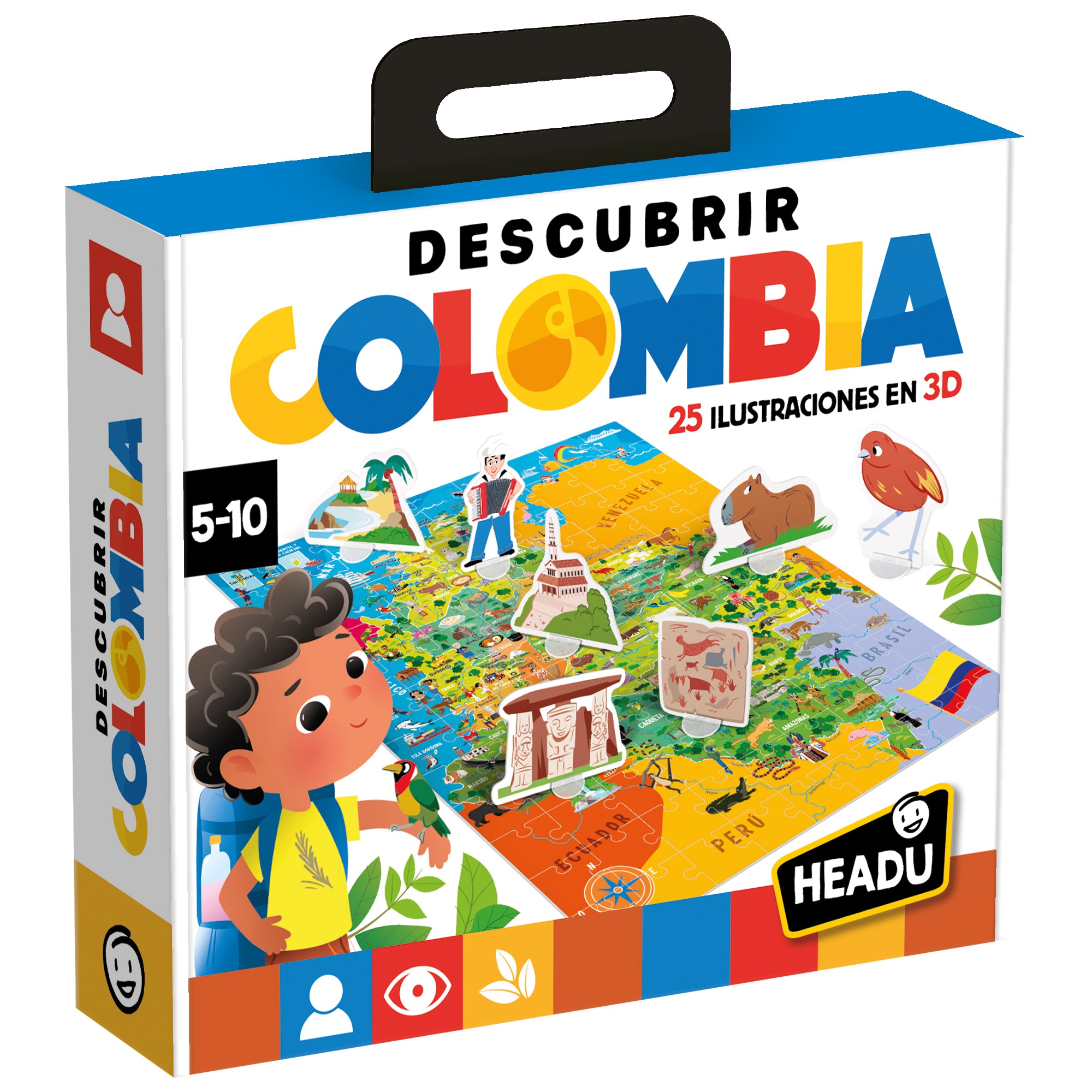 Rompecabezas 108 Piezas Colombia