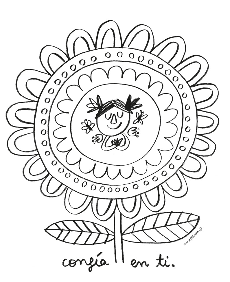 El Monstruo de Colores Mandalas