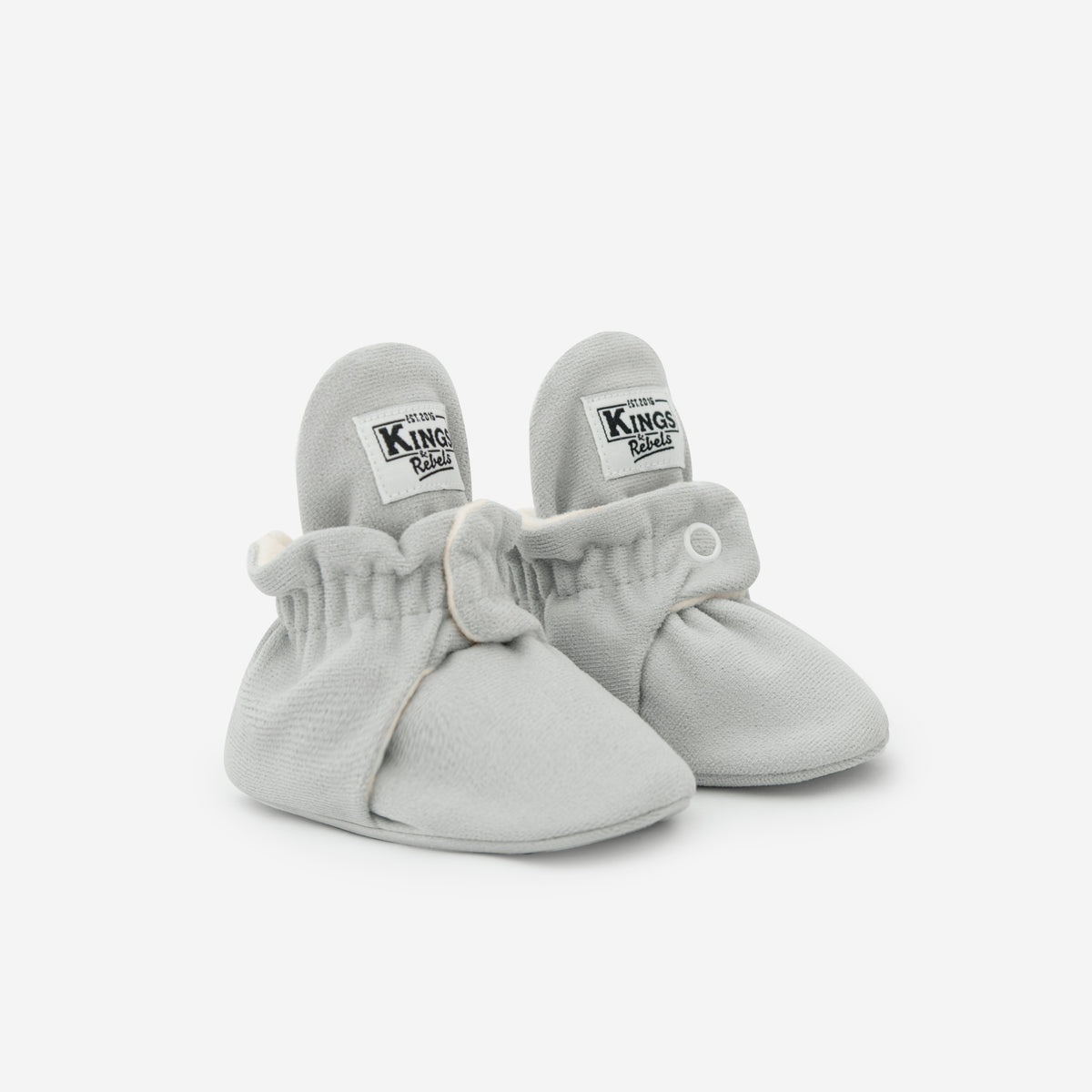 Botas Gamuza Classic Gris Claro 6 Meses