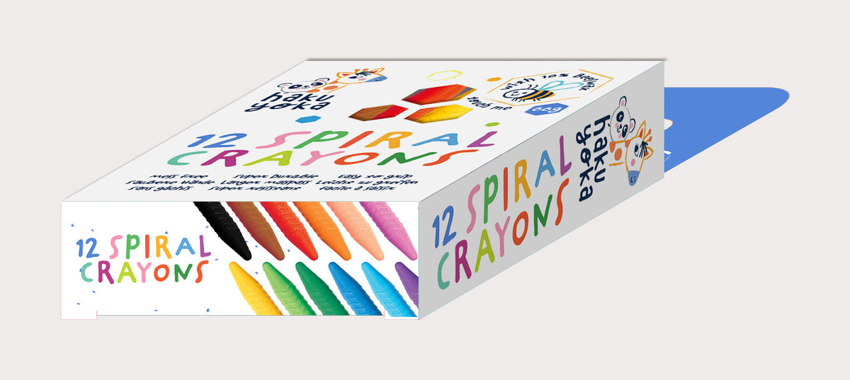 Crayolas Espiral 12 Unidades