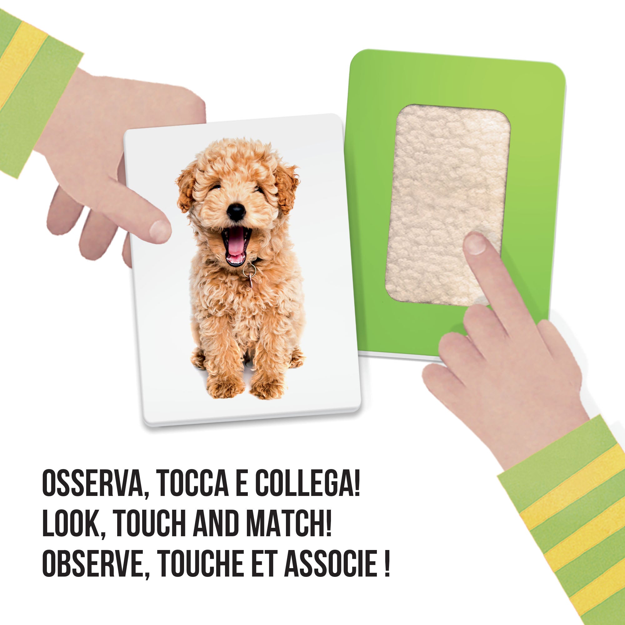 Flashcards Sensoriales Bebé Montessori