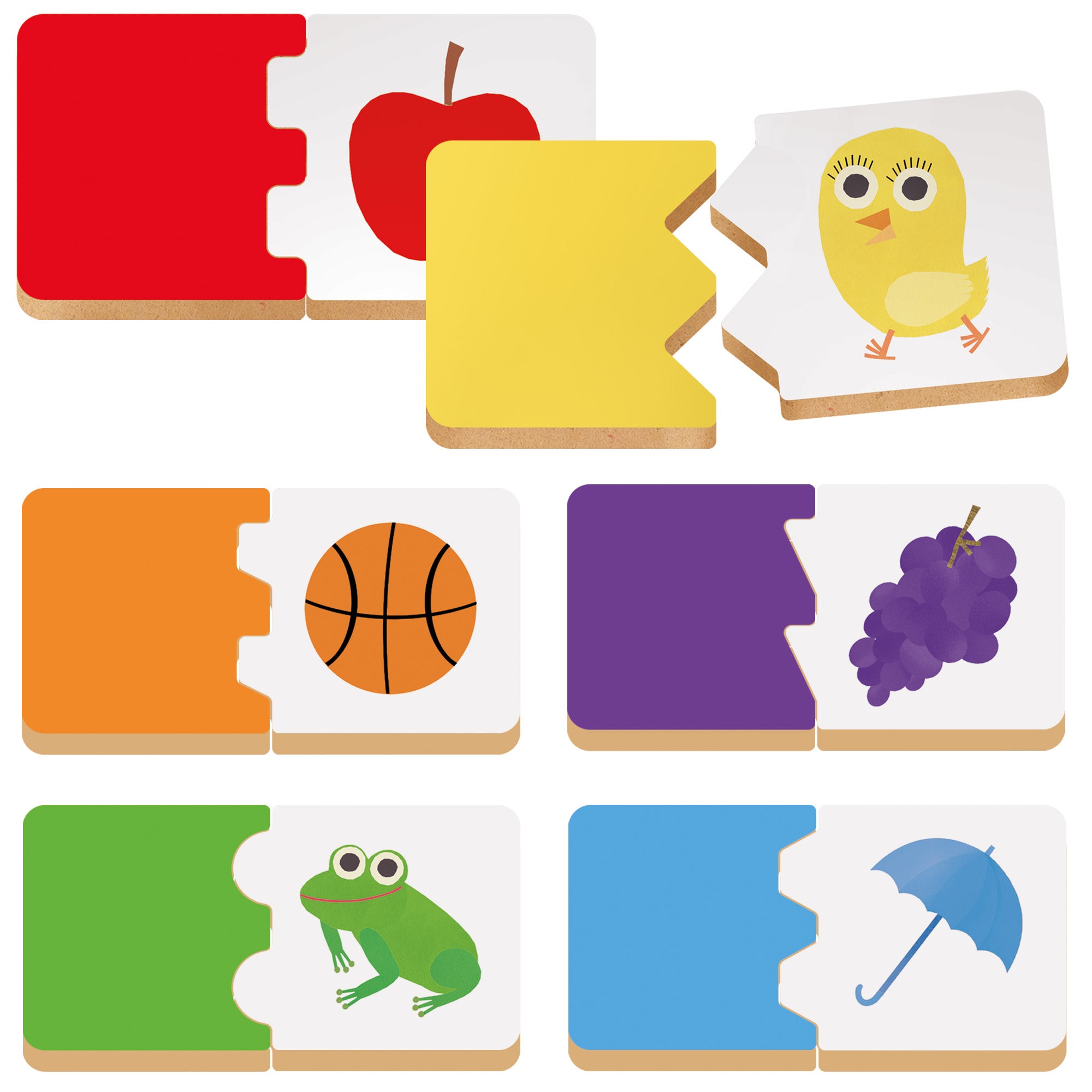 Juego Colores en Madera