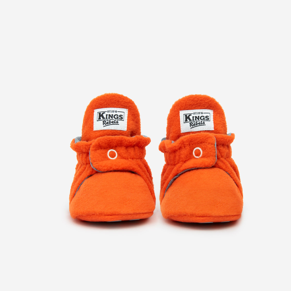 Botas Fleece Gripper Naranja 12 Meses
