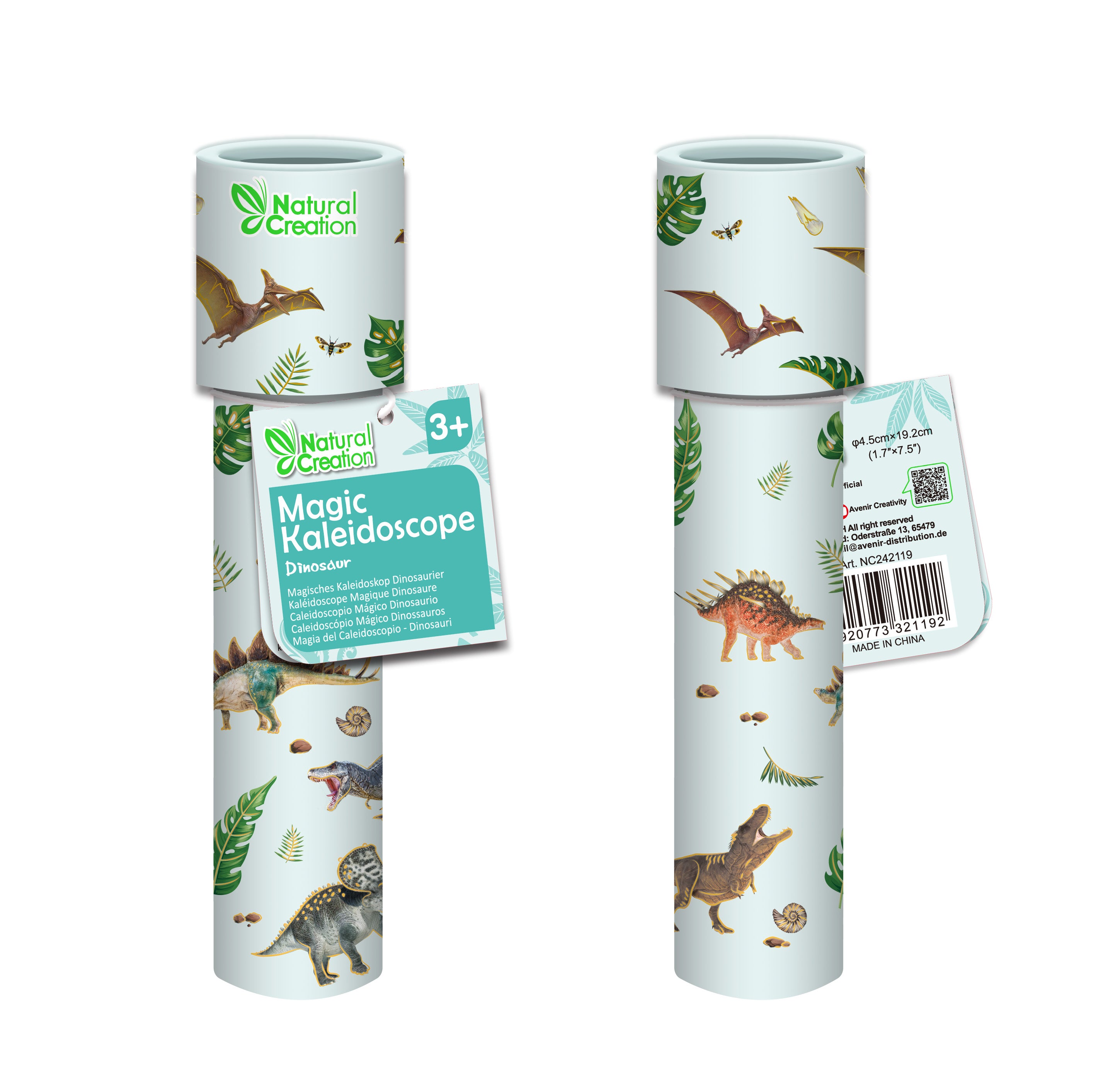 Caleidoscopio Dinosaurios