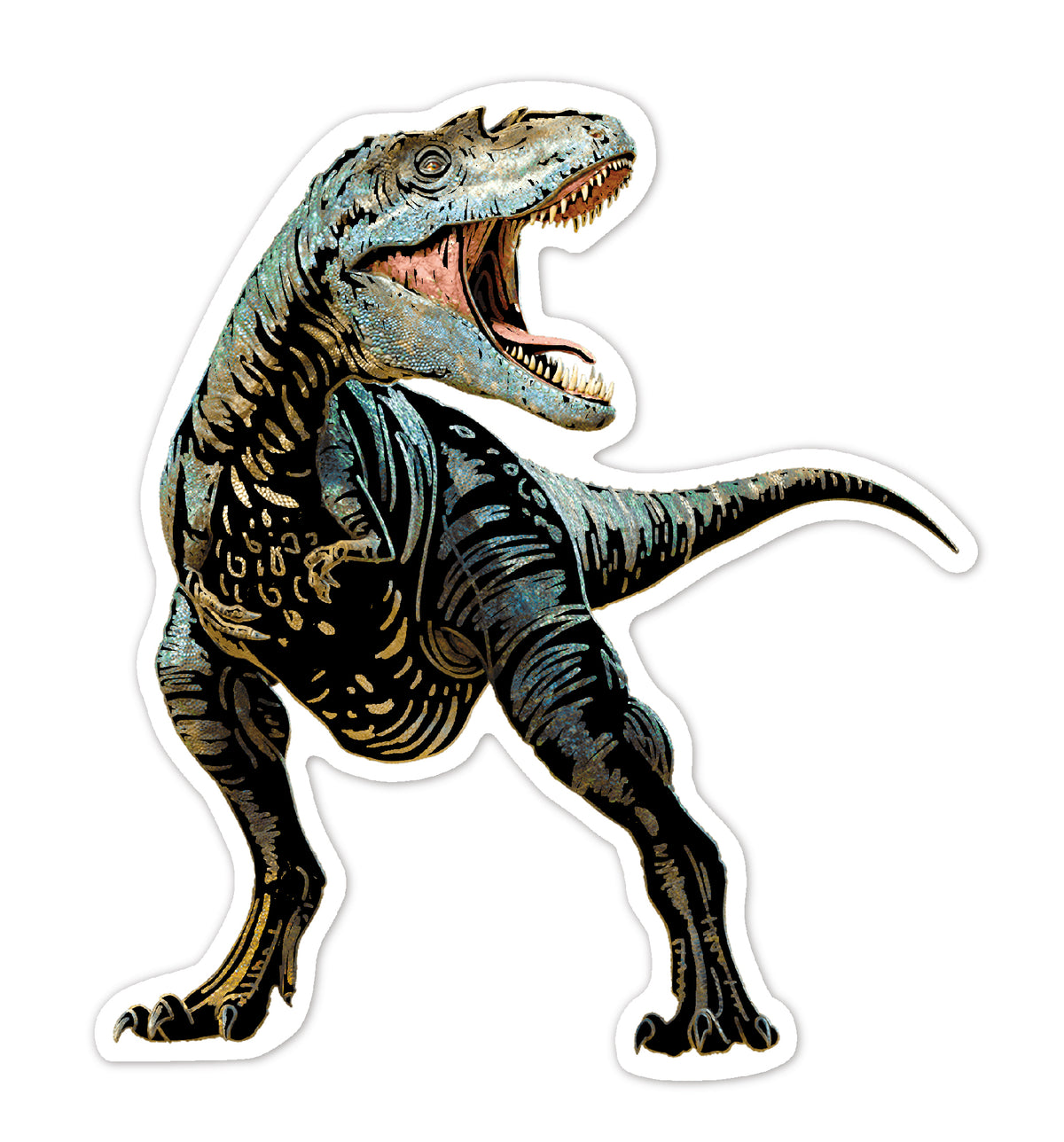 Srickers Scratch Dinosaurios