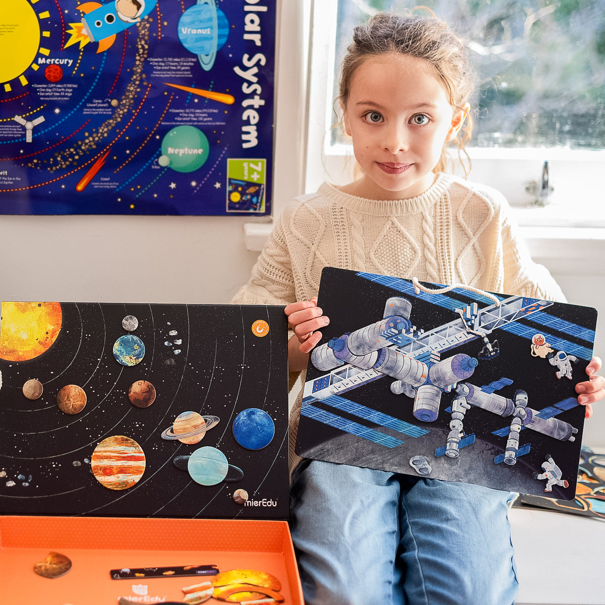 Todo Sobre el Espacio - Rompecabezas Magnético