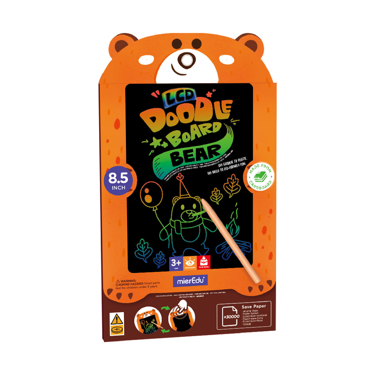 Tablero de Dibujo LCD - Oso 8,5 Pulgadas