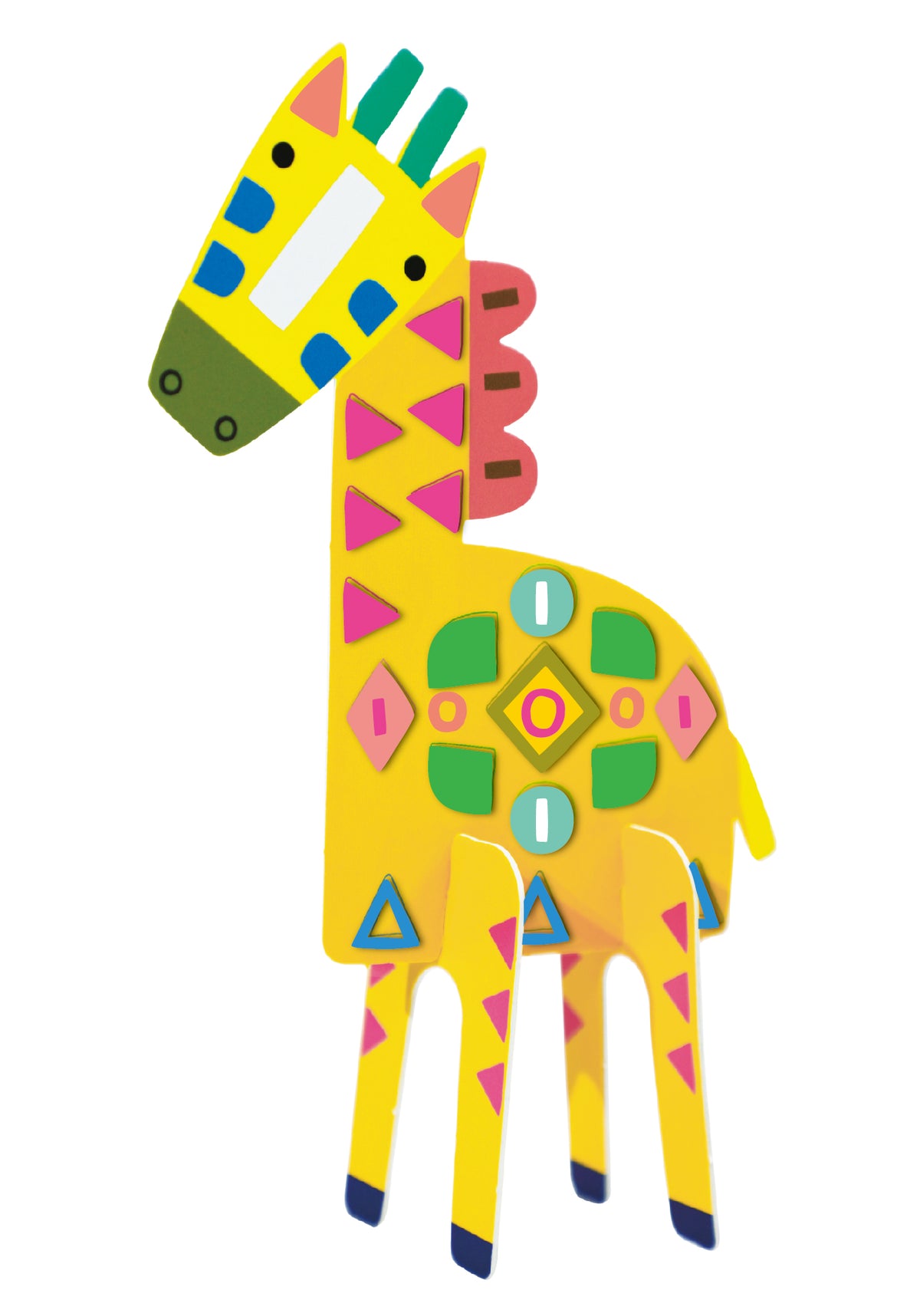 Juego con Stickers Safari