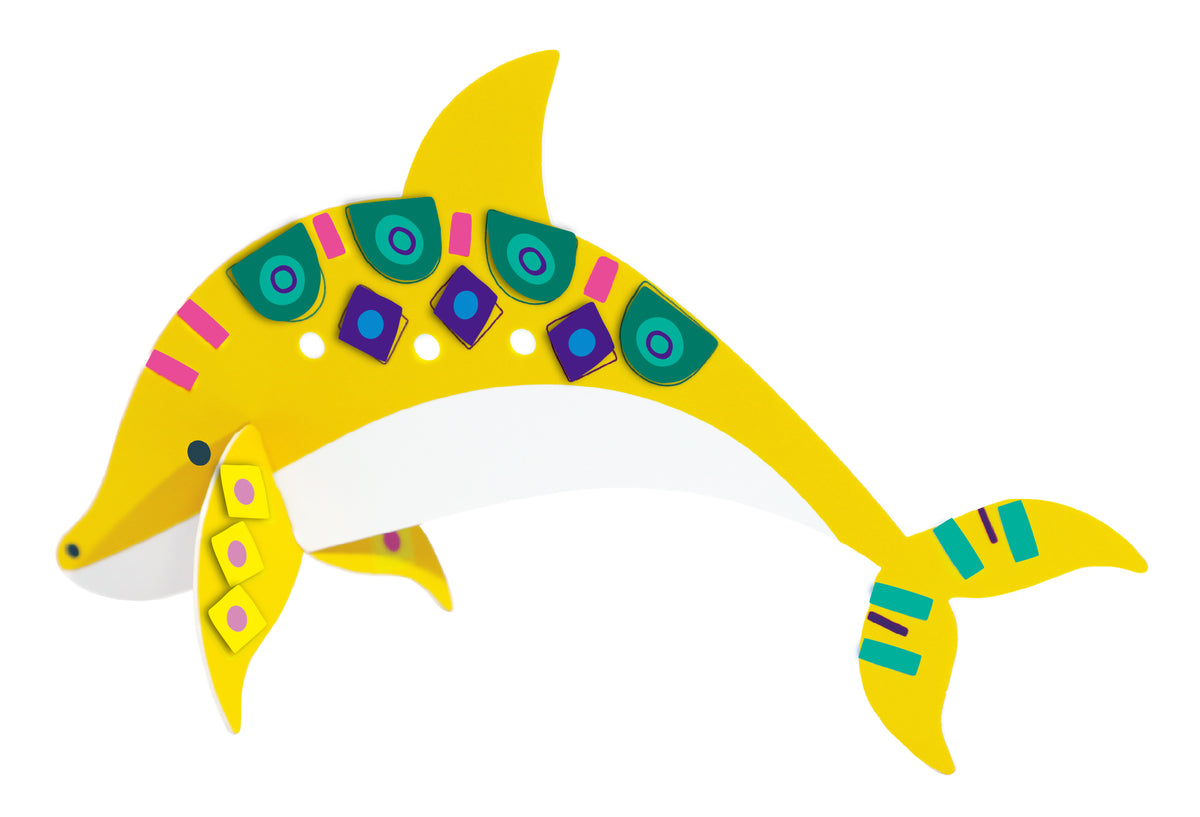 Juego con Stickers Animales del Mar