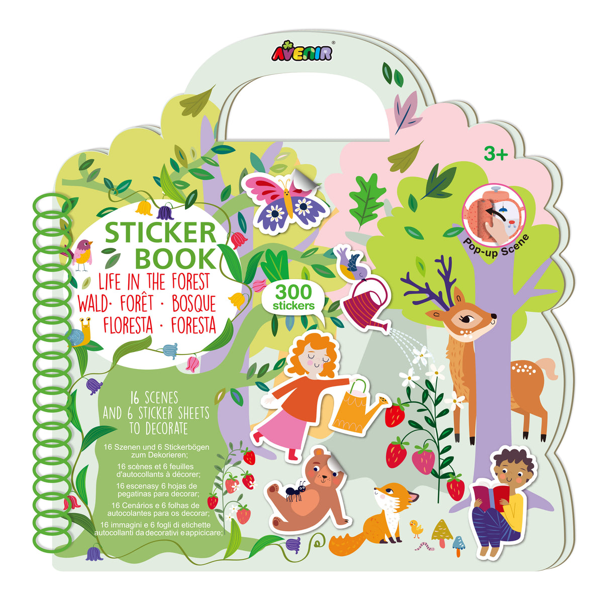 Libro Stickers El Bosque