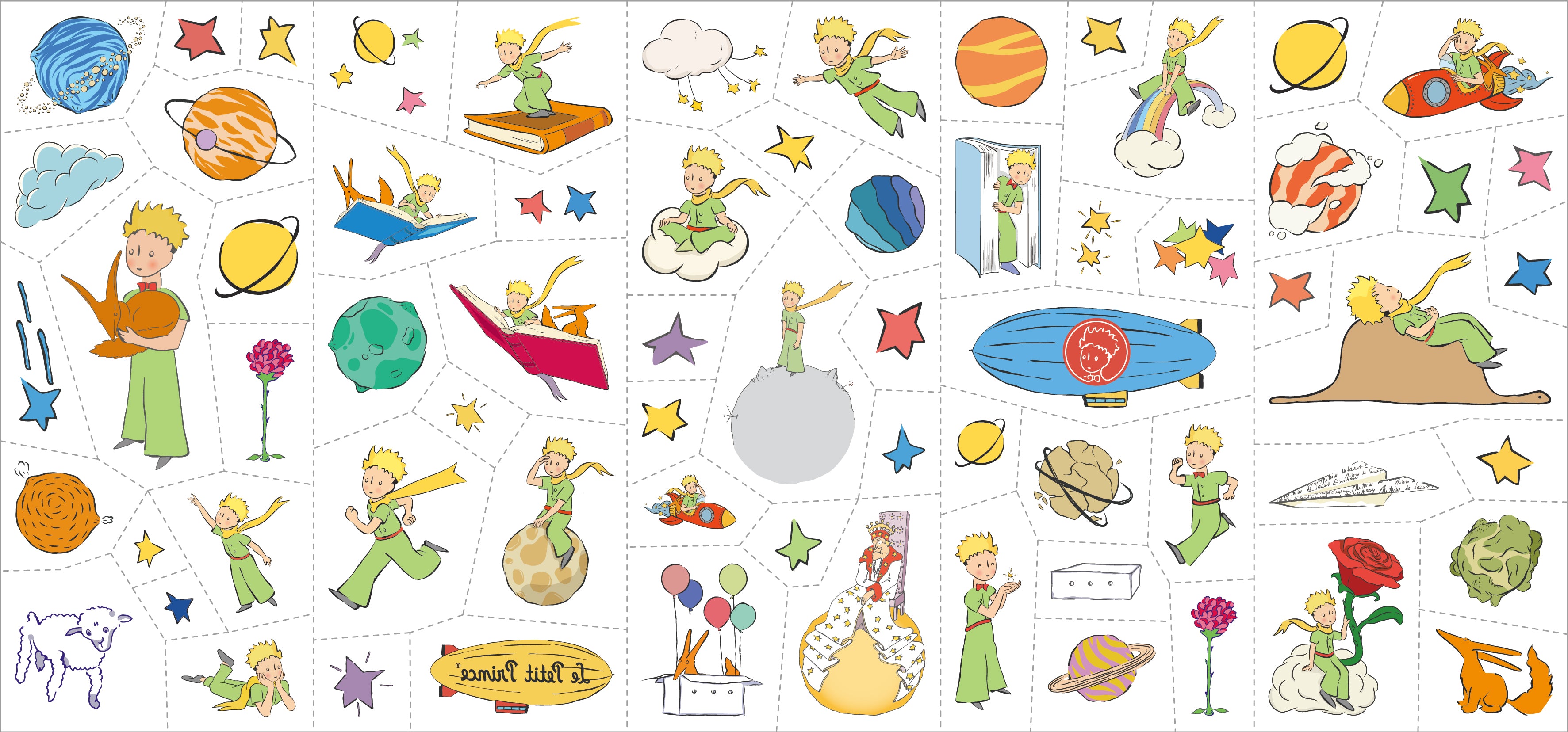 Stickers y Tatuajes El Principito