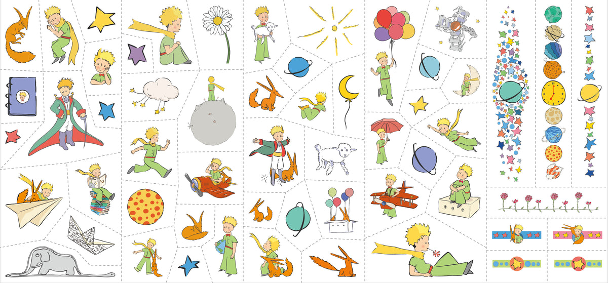 Stickers y Tatuajes El Principito