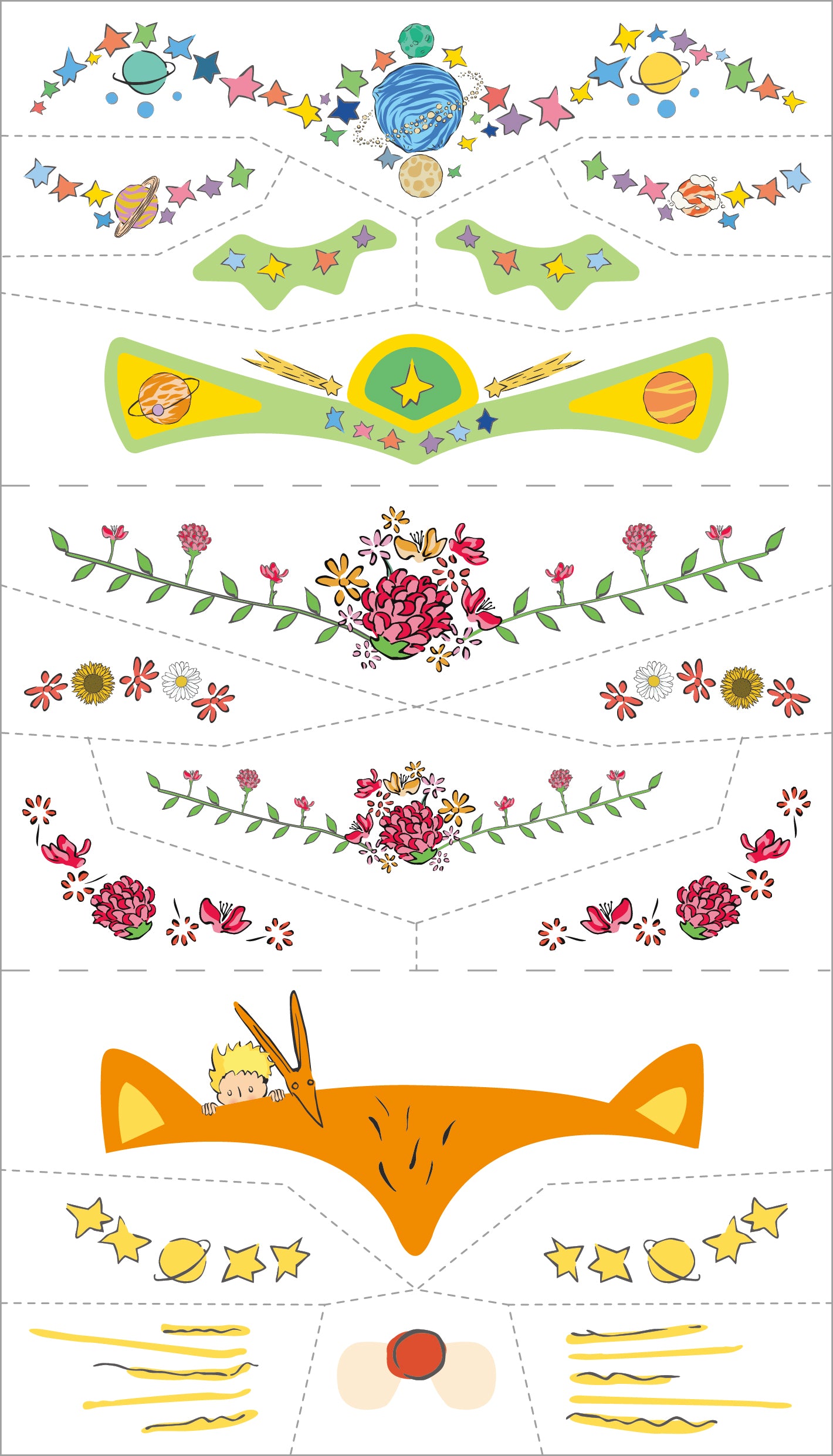 Stickers y Tatuajes El Principito