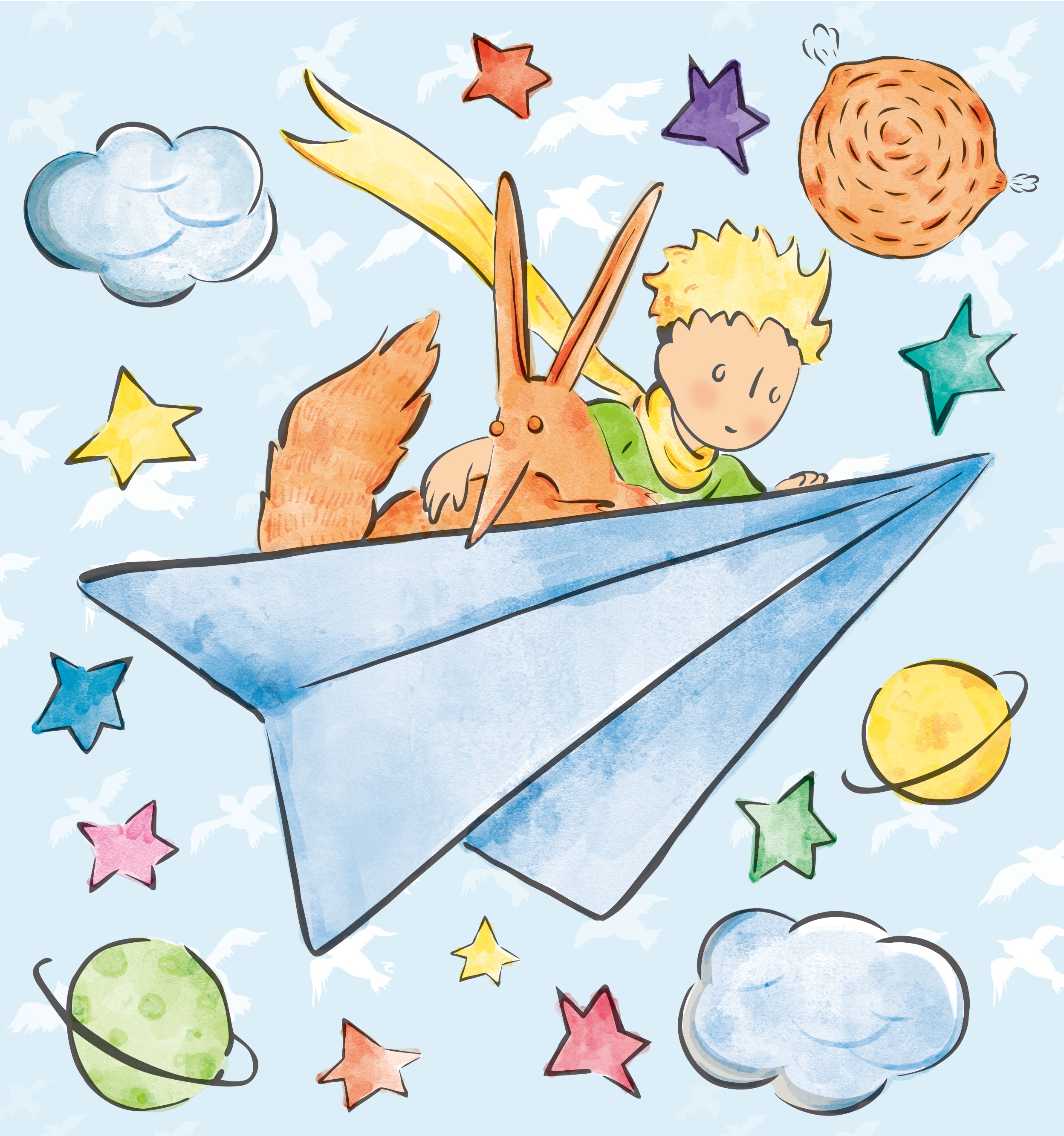 Libro de Acuarelas El Principito