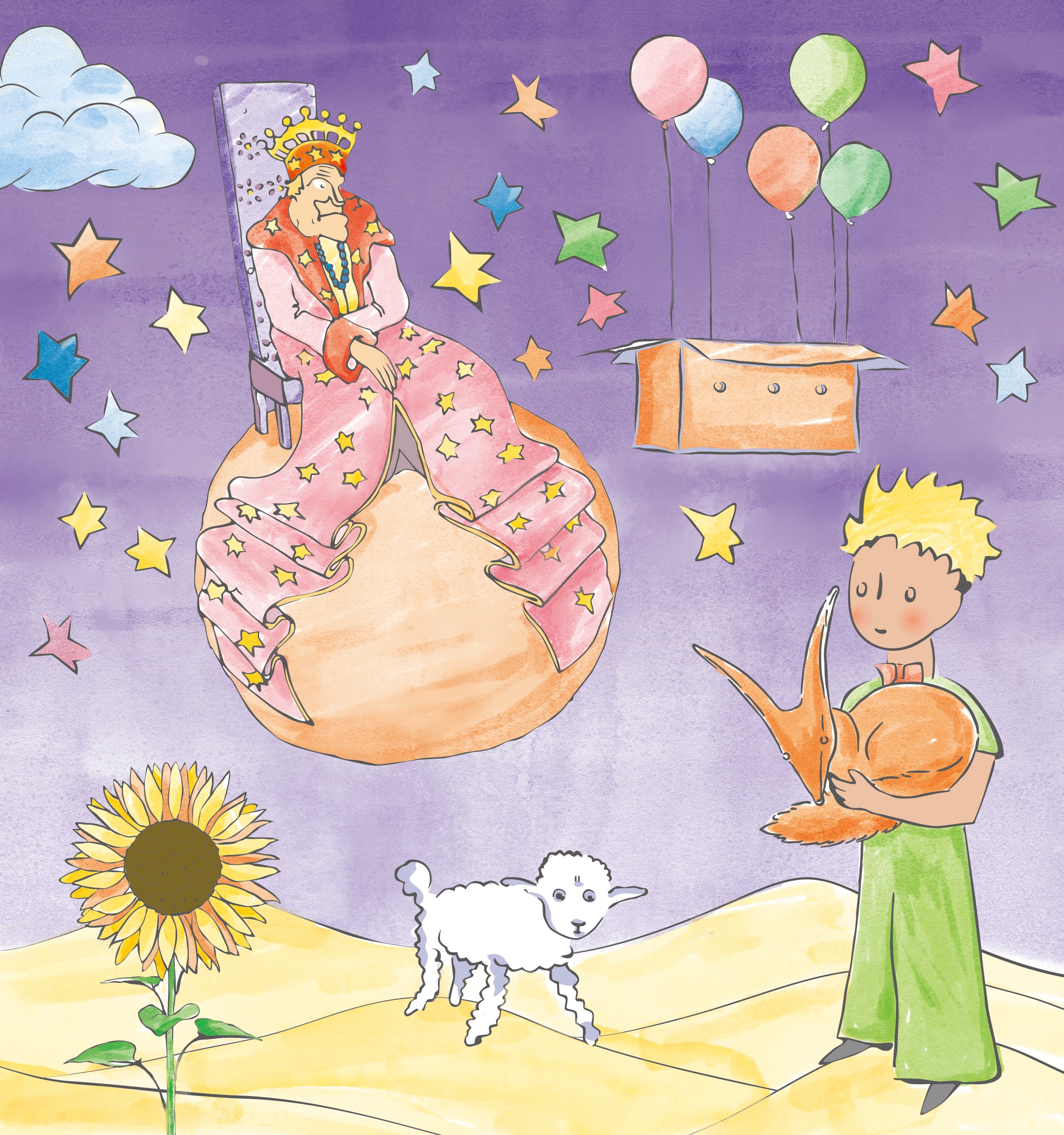 Libro de Acuarelas El Principito