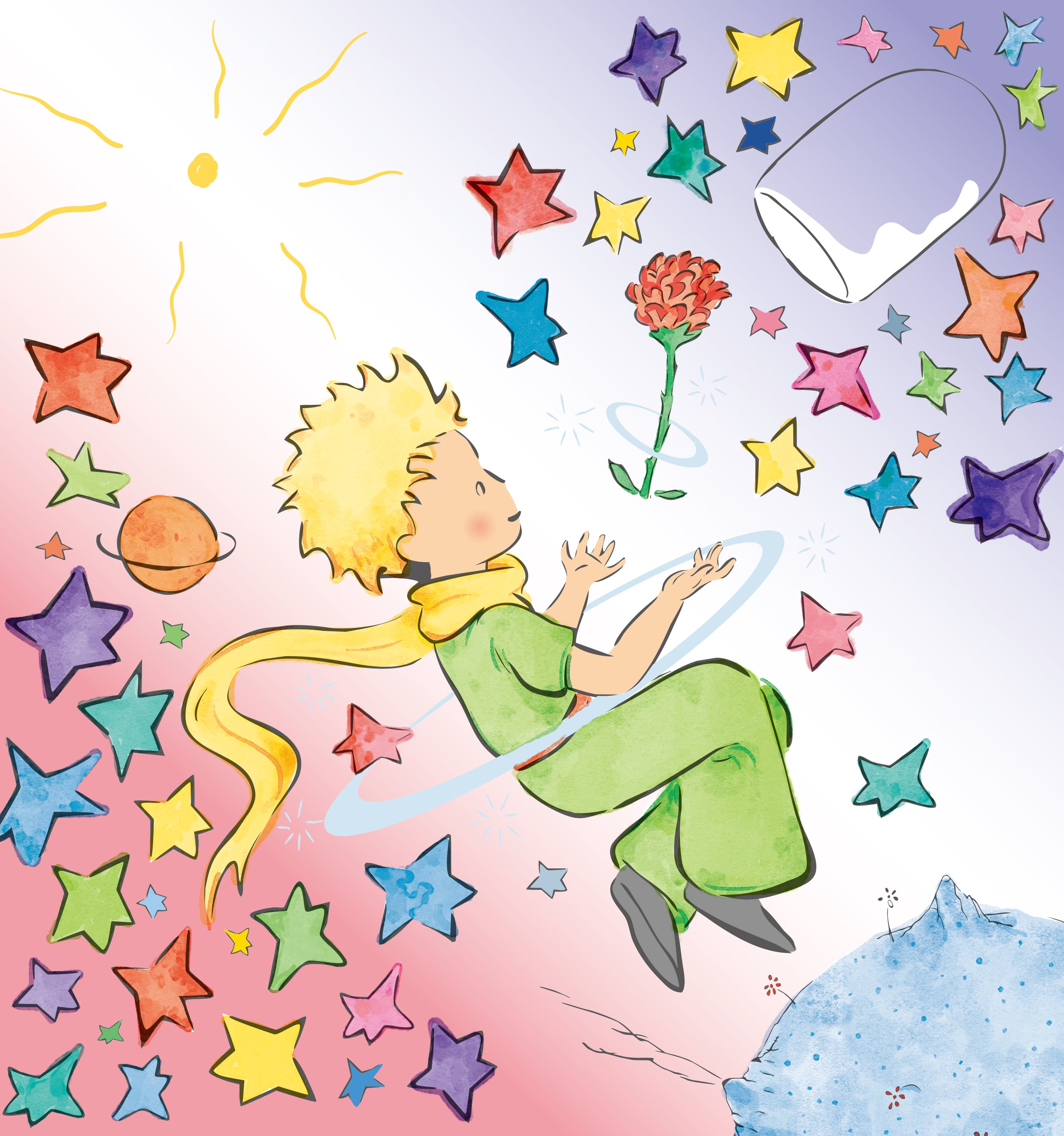 Libro de Acuarelas El Principito