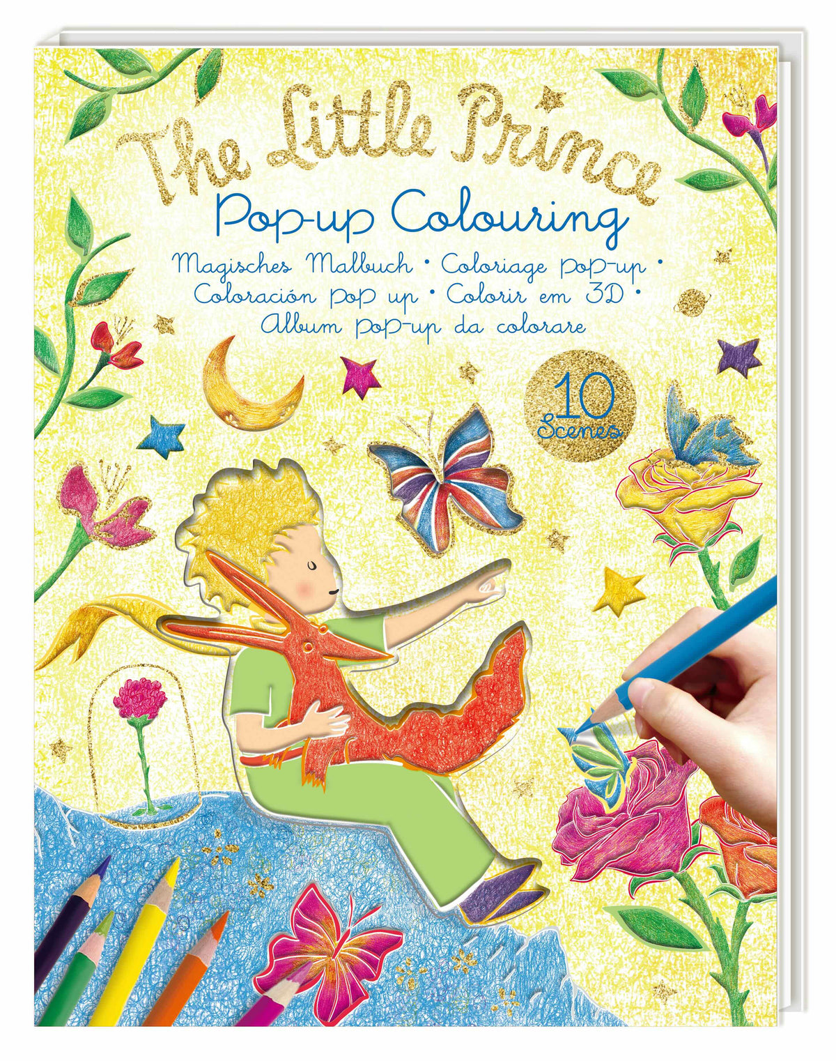Libro de Colorear Pop-Up El Principito