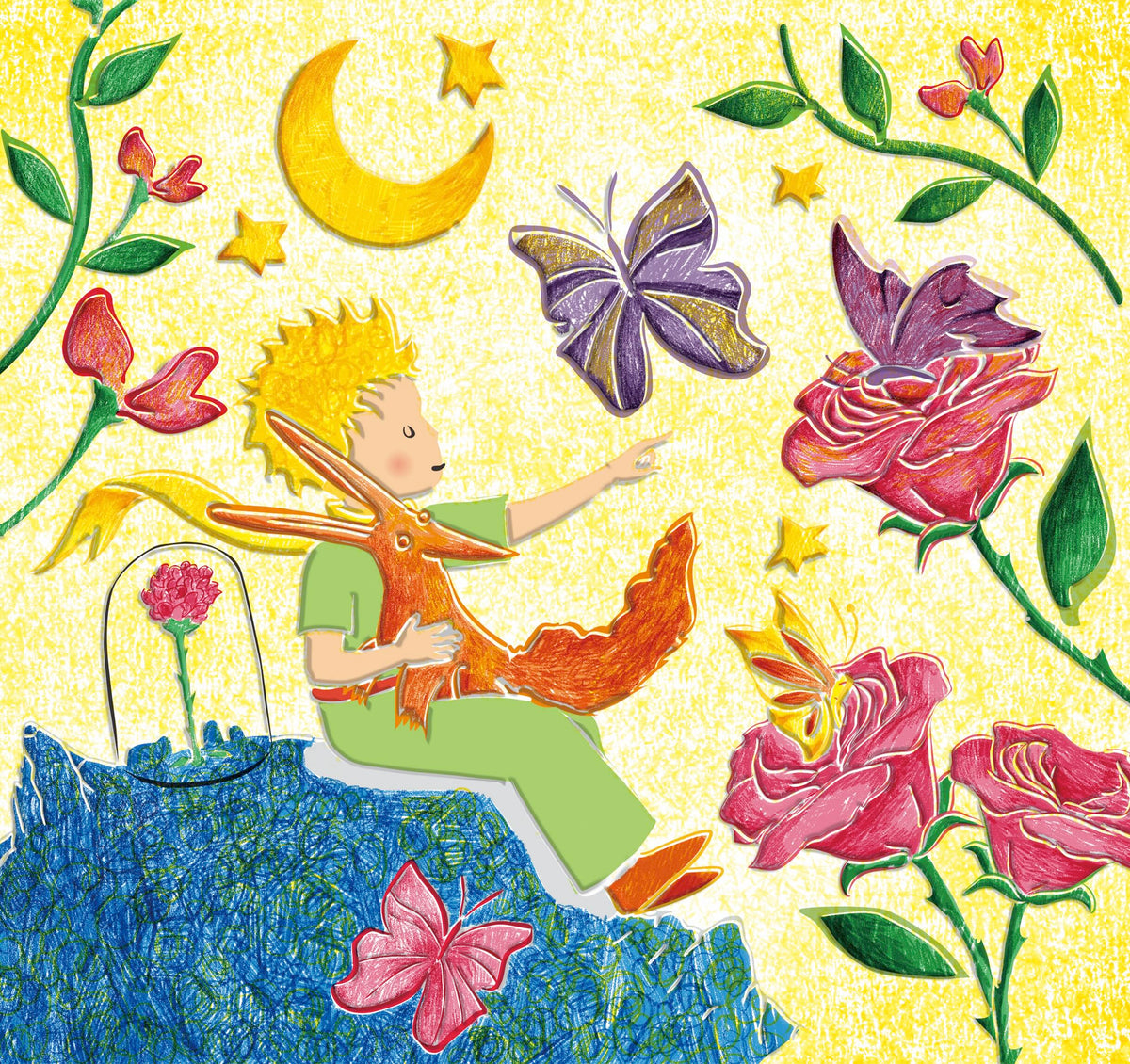 Libro de Colorear Pop-Up El Principito